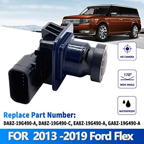 Visszapillantó Vissza Kamera Multiangle Nézetek Kompatibilis a Ford Flex 2013-2019 Helyettesíti DA8Z-19G490-EGY DA8Z-19G490-C