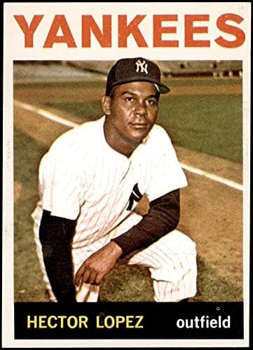 1964 Topps 325 Hector Lopez New York Yankees (Baseball Kártya) NM Yankees
