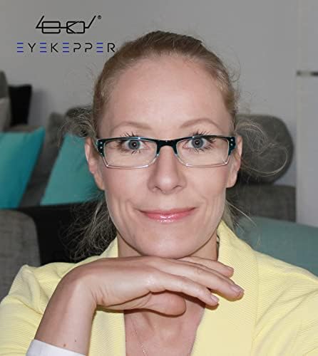 Eyekepper Olvasó Szemüveg-4 Csomag Kék-Világos Keret, a Nők, Férfiak, Olvasás,kétszínű Olvasó Szemüveg