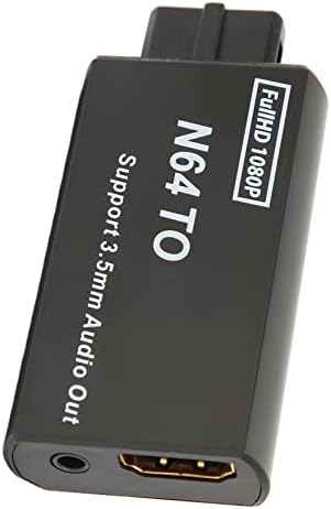 Jopwkuin Játék AV-Adapter Támogatás PAL NTSC Veszteségmentes Játék HD Multimédia Interfész Adapter 1080p Hordozható Stabil Plug and Play 3,5