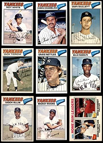 1977 O-Pisi-Csi New York Yankees Közelében Csapat Set New York Yankees (Set) VG/EX+ Yankees