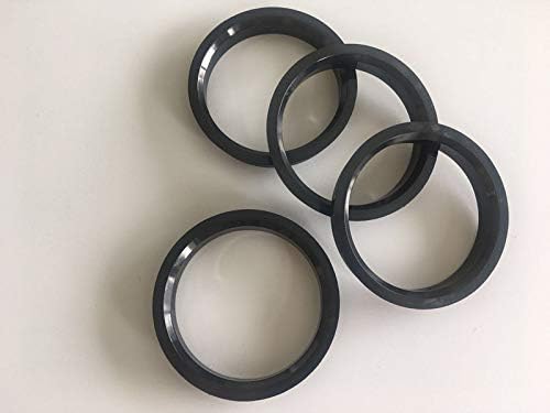 NB-AERO (4) Polycarbon Hub Központú Gyűrűk 73mm (Kerék), hogy 70.3 mm (Hub) | Hubcentric Középső Gyűrű 70.3 mm-73MM
