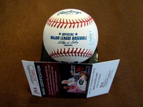 Sid Keszeg La Dodgers Atlanta Braves Védő Aláírta Auto Oml Baseball Szövetség - Dedikált Baseball