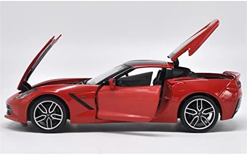 APLIQE Modell Járművek Corvette Z51 2014 Keménytáblás Kiadás Alufelni Autó Modell Autó Modell Ajándék, Dísz, 1:18 Kifinomult