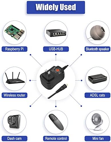 GMJYC 12W Univerzális HÁLÓZATI Adapter Állítható Multi-hálózati Feszültség a 3V 4.5 V 5V 6V 7.5 V 9V, 12V 1A LED Szalagok CCTV lemezjátszó