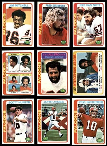 1978 Topps Atlanta Falcons Csapata Meghatározott Atlanta Falcons (Set) VG/EX+ Sólymok