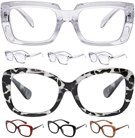 Eyekepper Menteni 10% - os Csomagban 4 Csomag Női Olvasó Szemüveg, 4 Csomag Olvasók a Nők +1.00