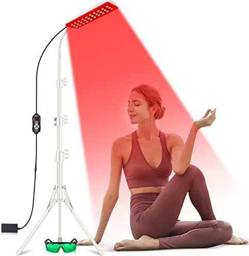 A vörös Fény Terápia Lámpa Infravörös Fény Terápia Stand - 660nm Redlight pedig 850nm Közeli Infravörös Fény Eszköz a Test fájdalomcsillapítás