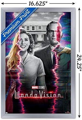 Tendenciák a Nemzetközi Marvel WandaVision-Egy Lapra Fali Poszter, 22.375 x 34, Prémium keret nélküli Változat