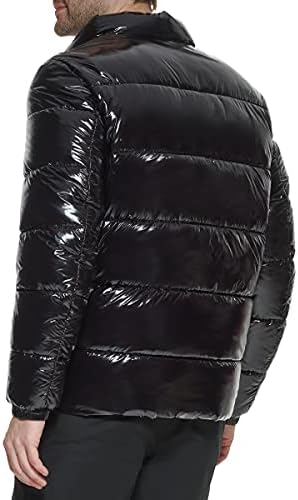 Calvin Klein Puffer Dzseki-Férfi Téli Kabát, Vízálló