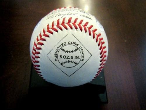 Lefty Gomez 5 X Wsc Yankees Hof Aláírt Auto Vtg Dizzy Dean Gyémánt Baseball Szövetség - Dedikált Baseball