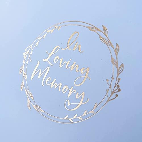 emlékére Egy Könyvet, hogy Emlékszik a szeretteit, - Ideális a Temetés, Részvétem & Emlékezés