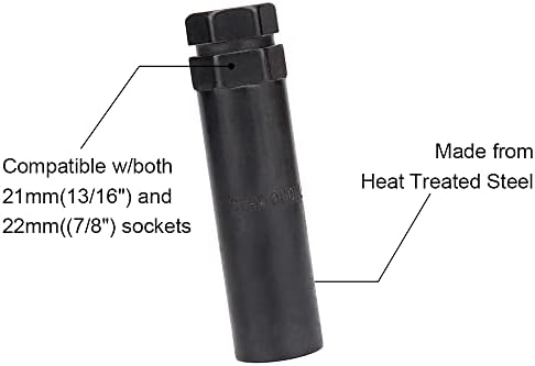 MAYASAF 7 Pont Spline csavarokat, Socket Kulcs（2 DB）-20mm Belső Átmérő Kompatibilis 21mm (13/16), valamint 22mm (7/8) hatlapú