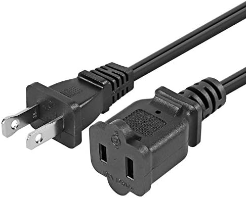 2 Csomag Rövid MINKET, hogy az AC hálózati Hosszabbító kábel Kábel SPT-2 16AWG/2C 125V 13A 2-Keret, Polarizált a Férfi-Nő Hosszabbító