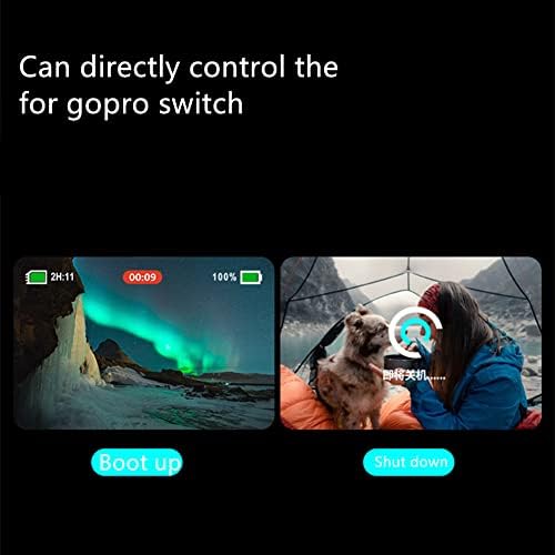 Továbbfejlesztett Bluetooth Távirányító a GoPro Hero 10 hero9 Hős 8 Tartozék