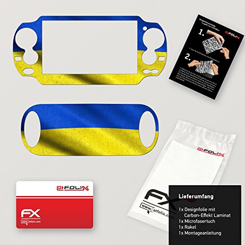 Sony PlayStation Vita Design Bőr zászló Ukrajna Matrica a PlayStation Vita