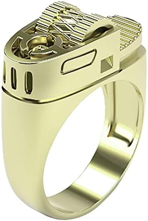 Nyugat-Gyűrűk Nők Kreatív, Személyre szabott Ékszert Méretű Gyűrű Ajándék Gyűrű Világosabb Gyűrű 610 Alakú Gyűrű