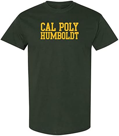 Cal Poly Humboldt Favágók Alapvető Blokk, Csapat Színű Póló, Főiskola, Egyetem