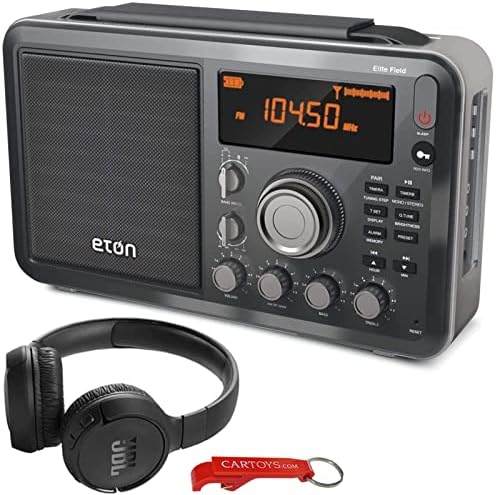 Eton Elit Mező AM/FM/Rövidhullámú Bluetooth Asztali Rádió & JBL BT Fejhallgató Csomag. Közvetlen Hozzáférés a Hír, a Zene, a Sport, A Világ