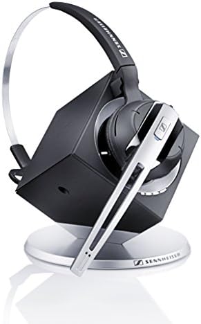 Sennheiser OfficeRunner Kabrió Vezeték nélküli Iroda Fülhallgató Mikrofon - DECT 6.0 (Klasszikus Ezüst)