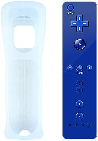 Wii Remote Kontroller, Csere Wii Játékok Távirányító Szilikon Esetben Csuklópántot a Wii, valamint Wii U (Sötét Kék)