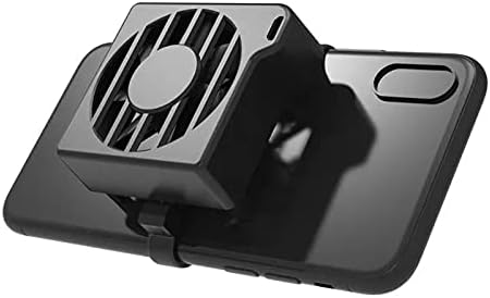 XJJZS Mini Hordozható Telefon Hűvösebb mobiltelefon Hűtési Levegő Ventilátor Hordozható Hűtött Radiátor