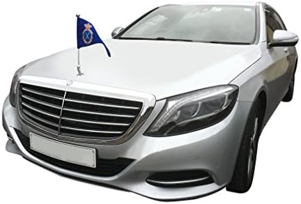 Autó Zászló Diplomat-Star a Mercedes-Benz ügyvezető luxus autó a Mercedes-Benz C (W204), E (W211, W212, W213), S (W221, W222)