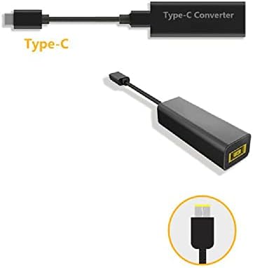 1*C-Típusú Átalakító Kábel, 45W USB-C a Férfi-Tér USB Női Erő Töltő Átalakító Adó Csatlakozó Transzformátor Lenovo Thinkpad