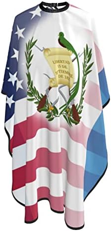 Borbély Cape Professzionális Fodrász Szalon Pelerinek, Amerikai Zászló &Guatemala Nagy Borbély Köpeny Stóla, a Rugalmas Nyak DIY Hajvágás,