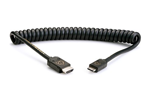 ATOMOS ATOMFLEX PRO HDMI Spirál Kábel (Teljes Teljes 40cm) HDMI 2.0 Kábel ATOM4K60C6