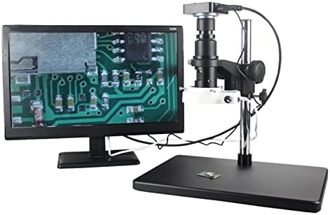 Smicroscope Tartozékok Felnőttek 38MP 1080P 2K 60FPS USB Elektronikus Videó Mikroszkóp, Fényképezőgép, 10X-300X Teljes Fókusz Zoom C-Mount