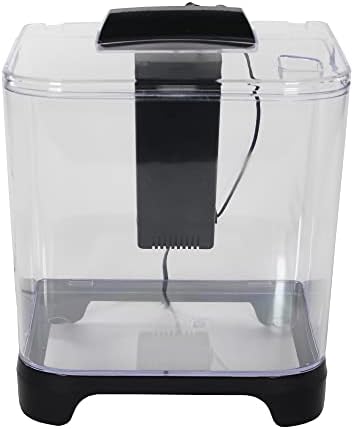 PENN-PLAX NuWave Betta akvárium Szett LED Belső Szűrő – Fekete – 1.5 Liter