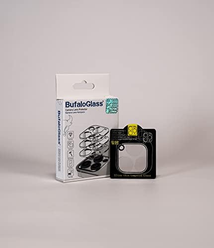 BufaloGlass Kamera Lencséje képernyővédő fólia iPhone 14 Pro Kamera Lencséjét Védő, Könnyű Telepítés, karcálló, az Ügy Barátságos.