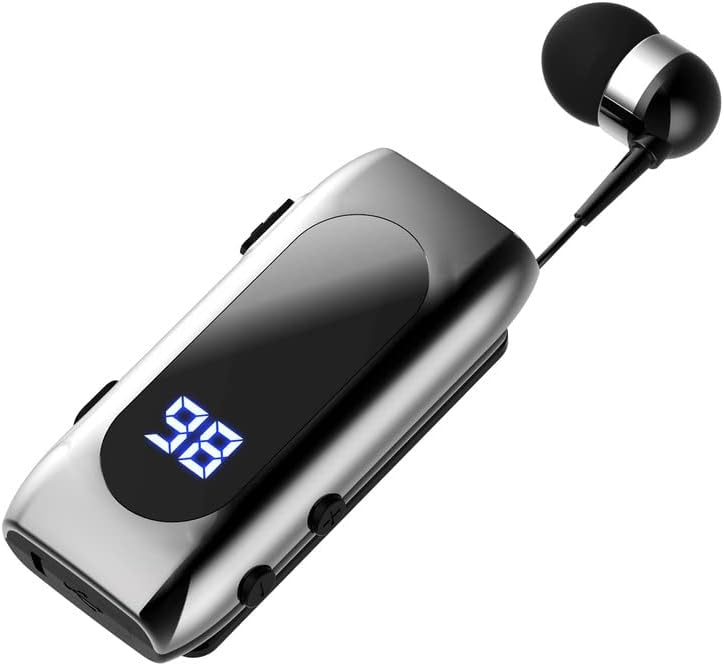 Csiptetős Hajtóka Bluetooth Telefon Fülhallgató Gallér Klip Traktoros Bluetooth Telefon Fülhallgató, mobiltelefon Mikrofon Egyetlen