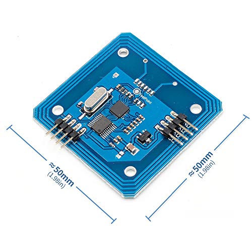 Hailege RC522 13.56 Mhz-es RFID RC522 RFID Olvasó 13.56 mhz-es IC-Kártya MFRC522 RF Modul UART TTL Felület Arduino