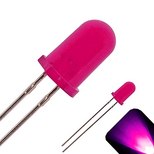 5mm Round Top Szórt Rózsaszín LED - Ultra Fényes (Csomag 250)