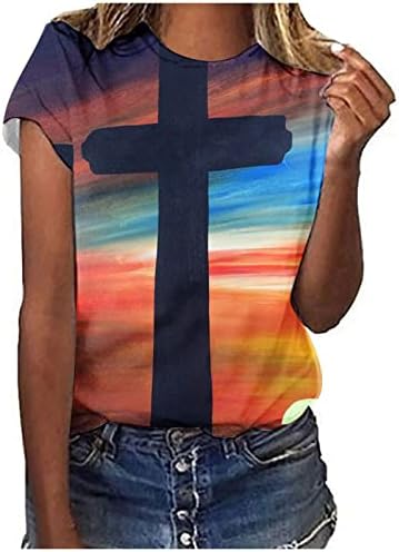 Tini Lányok Nyáron, Ősszel Felső Rövid Ujjú Ruha Divat Pamut Sleeve Grafikus Vintage Blúz Tshirt a Nők I1