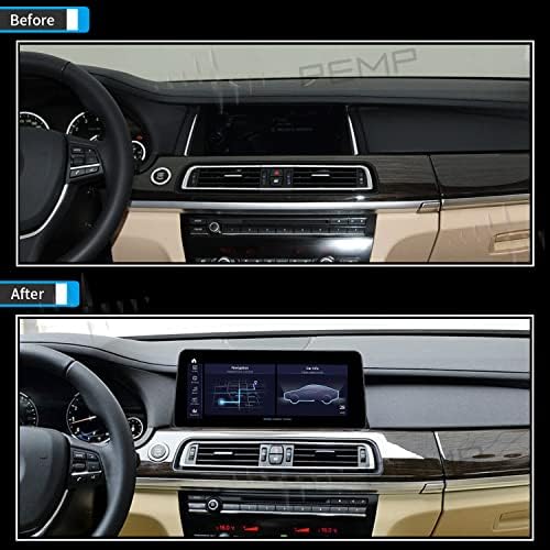 PEMP a BMW 7-es Sorozat F01 F02 NBT Függőleges Android 12 Kék Tükröződésmentes Képernyő, IPS 12.3 1920x720, Snapdragon 8-core 4G+64 gb-os