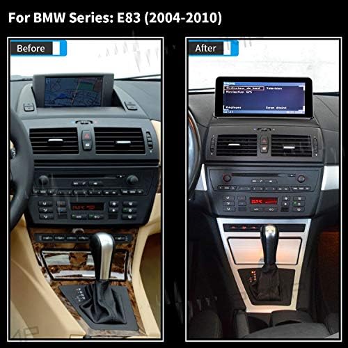 PEMP E83 Android 10 10.25 érintőképernyővel, Qualcomm 8-core 4+64 gb-os, CarPlay Android Auto BMW X3 (2004-2010)