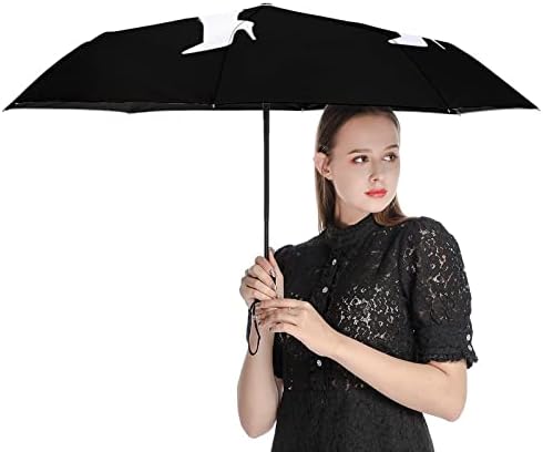Nagylábú Jeti Magas Sarkú 3 Redők Utazási Esernyő Anti-UV Szélálló Esernyők Divatos Auto Nyitott Esernyő