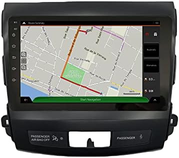 Android 10 Autoradio Autós Navigációs Sztereó Multimédia Lejátszó, GPS, Rádió, 2.5 D érintőképernyő forMitsubishi Outlander
