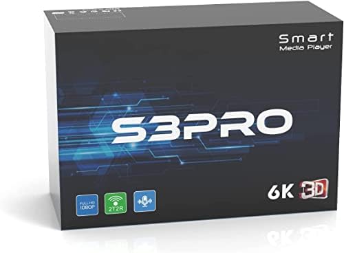 Super Box S3 PRO 2023, S3pro 1 Hang 1 Teljes Billentyűzet-Távirányító, 2 HDMI Kábel TV-swap (Könnyű Részletes telepítésének Eladó által)
