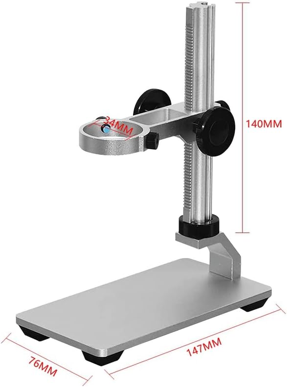 Mikroszkóp Alumínium Ötvözet Emelése Csökkenti a Mikroszkóp Színpad Asztali tartó USB Digitális Mikroszkóp Támogatás Tábla Állvány