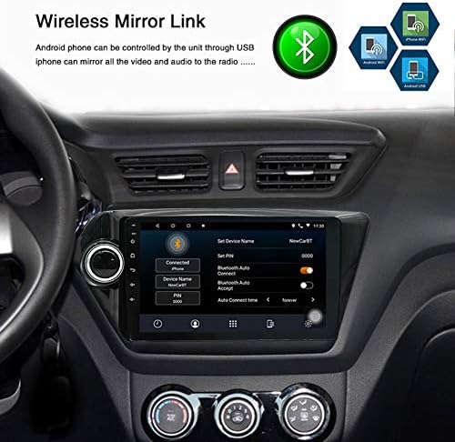 Android 9.1 Autó Sztereó KIA K2 2012-,10-es Dash Fej Egység Egységes Din Auto Rádió GPS Navigációs Támogatás Teljes RCA BT MirrorLink