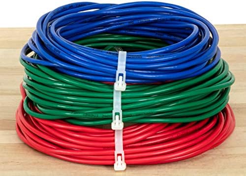14 Hüvelyk Természetes Standard Használható Kábel Tie - 100-As Csomag