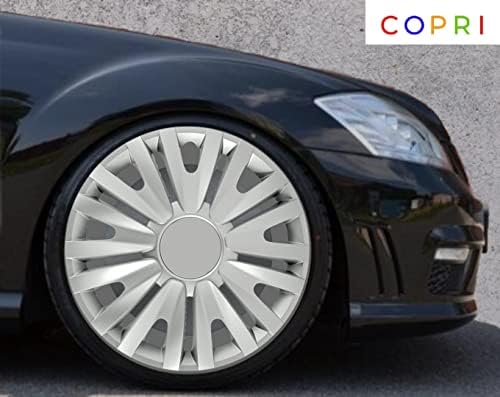 Copri Készlet 4 Kerék Fedezze 15 Coll Ezüst Dísztárcsa Snap-On Illik Toyota Camry