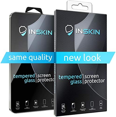 Inskin 2.5 D Teljes Lefedettség Teljes Ragasztó Edzett Üveg kijelző Védő fólia, illik Samsung Galaxy A21 SM-A215 6.5 inch [2020].