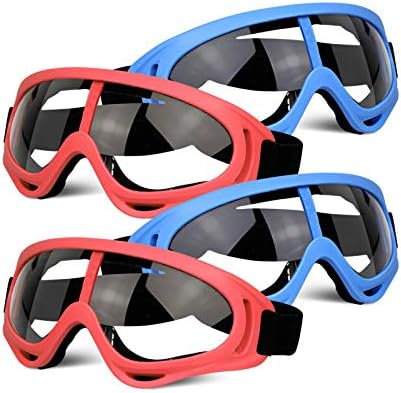 4 Csomag védőszemüveg Védőszemüveg Pajzs a Szem, Arc Szemüveg Gyerekek szemvédelem Védőszemüveg Kompatibilis Nerf Fegyver Hab