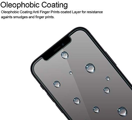 (2 Csomag) Supershieldz csillogásmentes (Matt) Screen Protector Célja, iPhone 12-iPhone 12 Pro (6.1 hüvelyk) [Edzett Üveg] Anti Fingerprint,