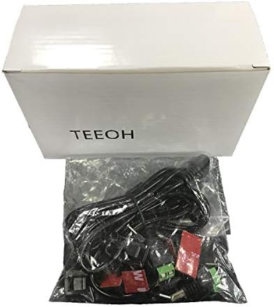 TEEOH 5M (16.40 ft) DC Tápegység Kábelét,5,5 mm x 2.1 mm-es DC Hosszabbító Vezeték DC hálózati Adapter,LED Szalag Lámpa,CCTV